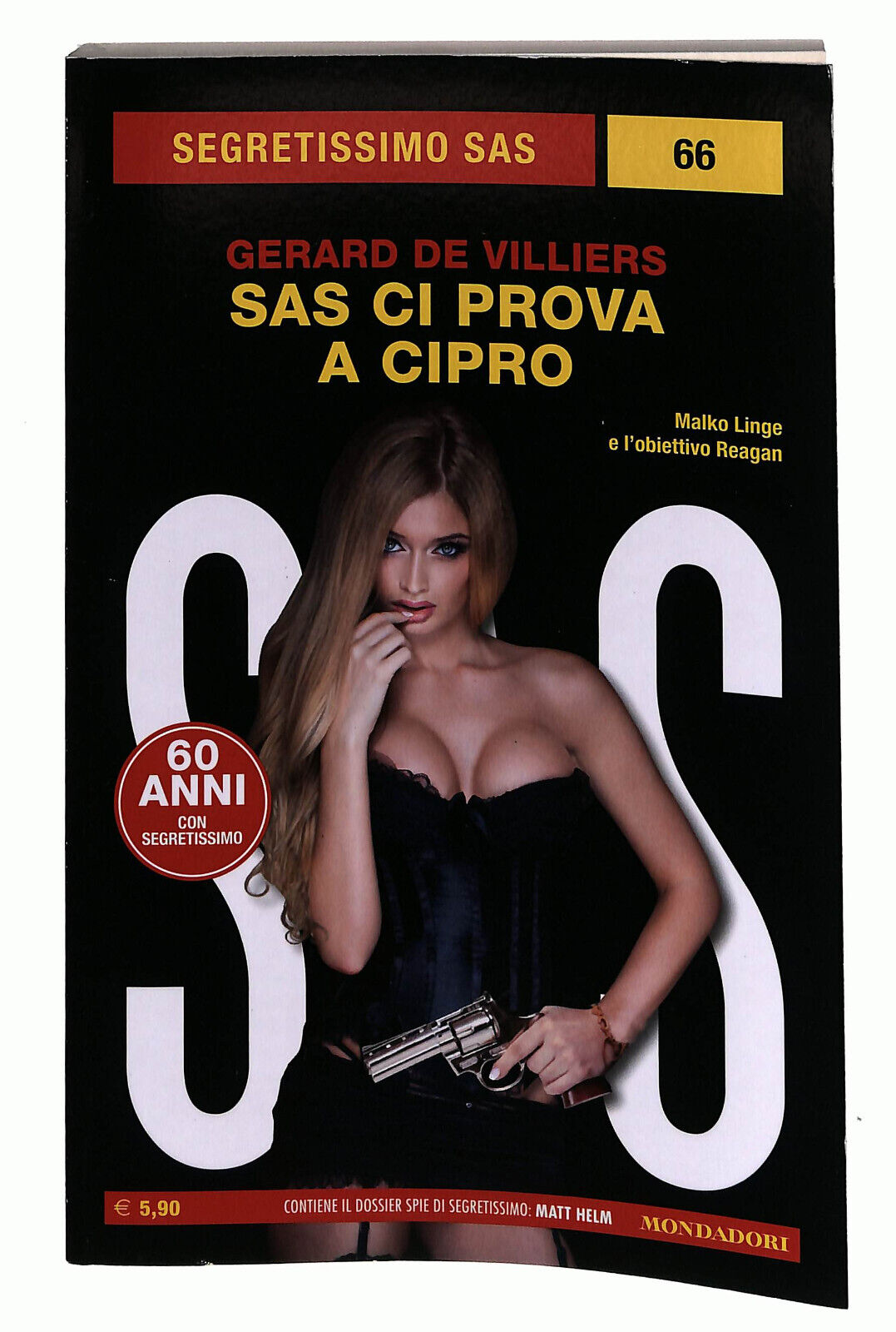 EBOND Segretissimo Sas Ci Prova a Cipro N. 66 2020 Libro LI022502