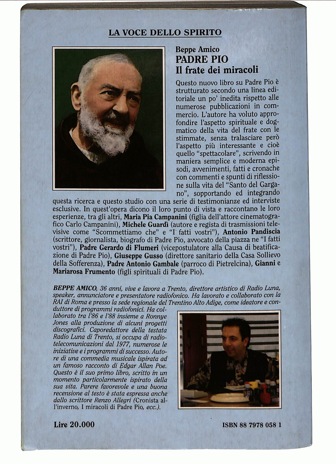 EBOND Padre Pio Il Frate Dei Miracoli Di Beppe Amico Libro LI022504