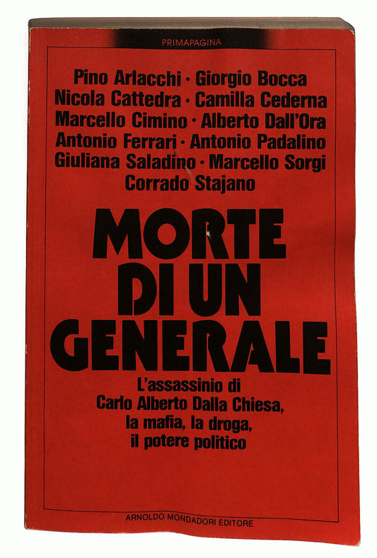 EBOND Morte Di Un Generale 1982 Mondadori Libro LI022808
