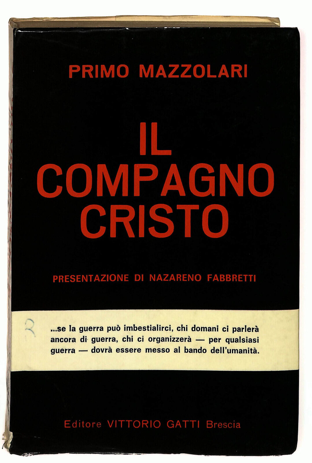 EBOND Il Compagno Cristo Di Primo Mazzolari 1972 Libro LI022907