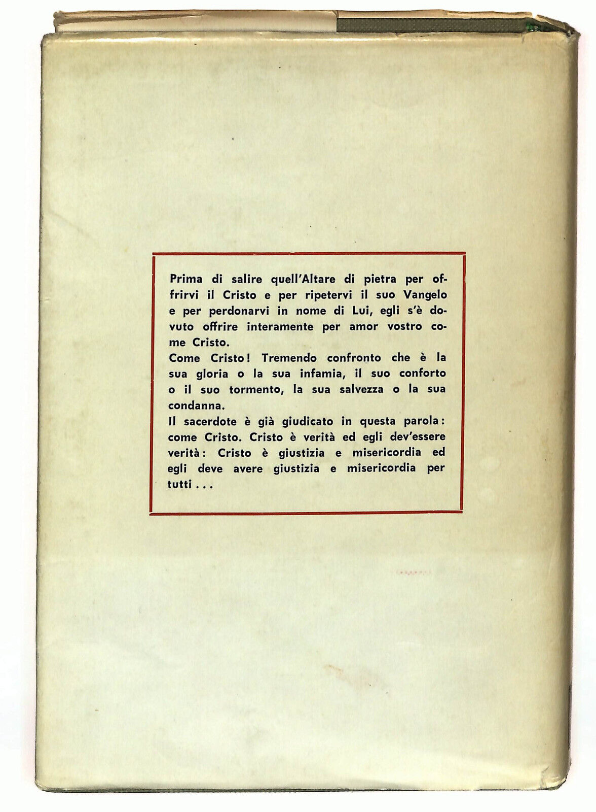 EBOND Preti Cosi Di Primo Mazzolari 1966 Libro LI022908