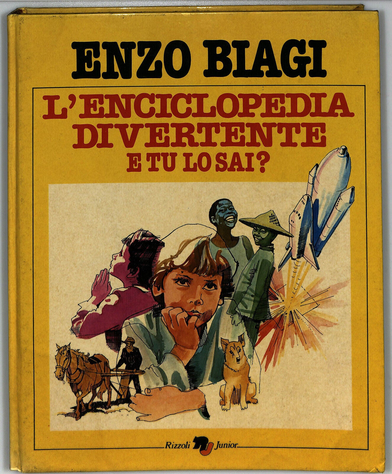 EBOND L'enciclopedia Divertente e Tu Lo Sai? Di Enzo Biagi 1980 Libro LI022956