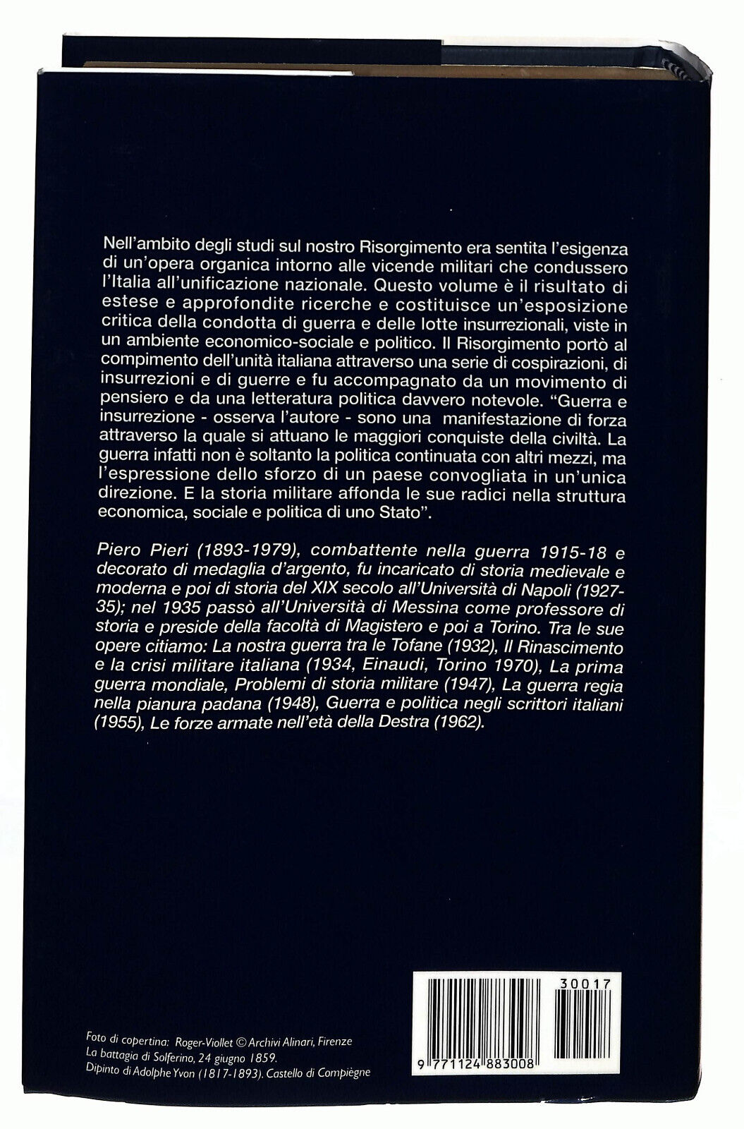 EBOND Biblioteca Storica Storia Militare Del Risorgimento P.pieri Libro LI023059