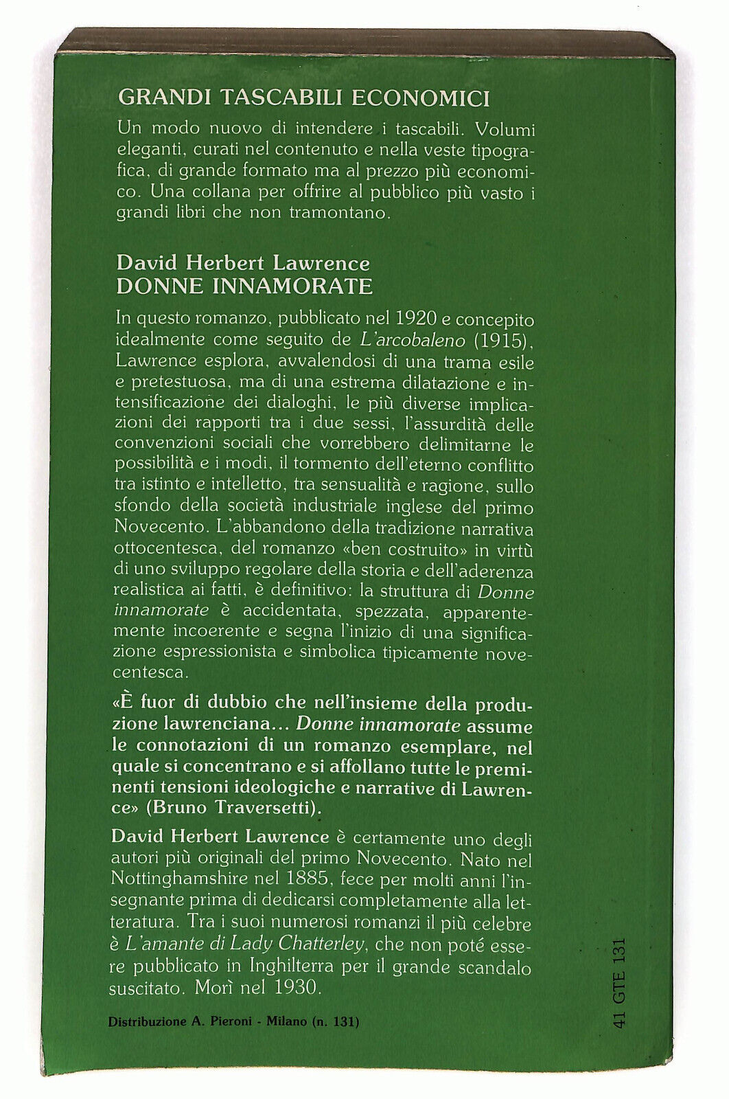 EBOND Donne Innamorate Di D. H. Lawrence Libro LI023120