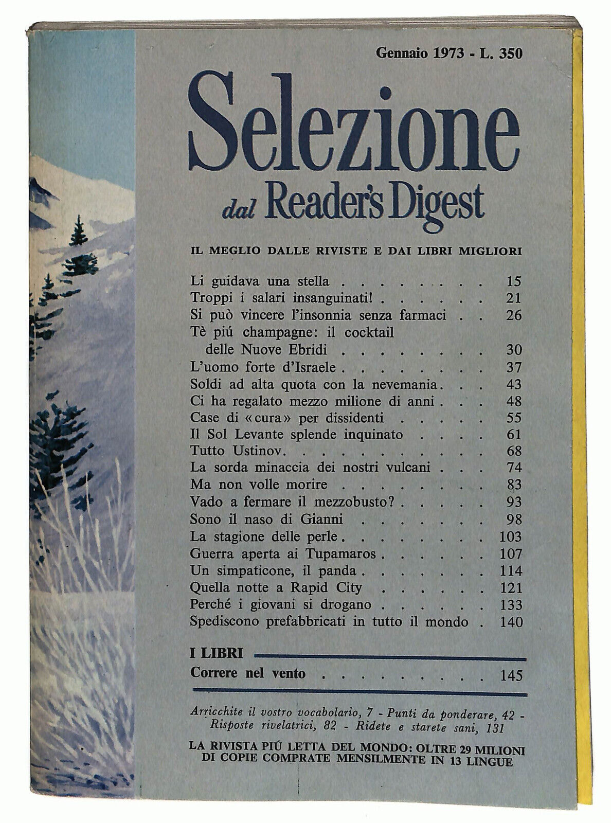 EBOND Selezione Dal Reader's Digest 1973 Gennaio Libro LI023272