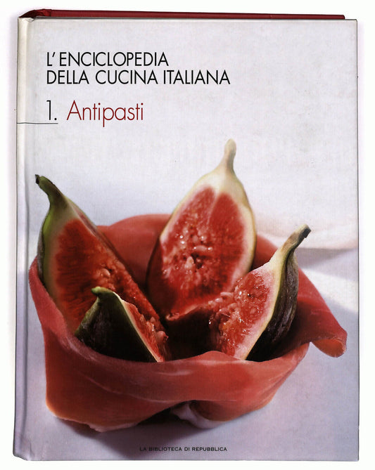 EBOND L'enciclopedia Della Cucina Italiana N1 Antipasti Repubblica Libro LI023305