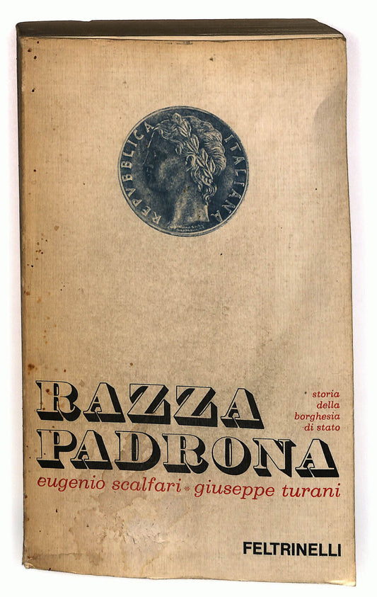 EBOND Razza Padrona Di Eugenio Scalfari e Giuseppe Turani Libro LI023357