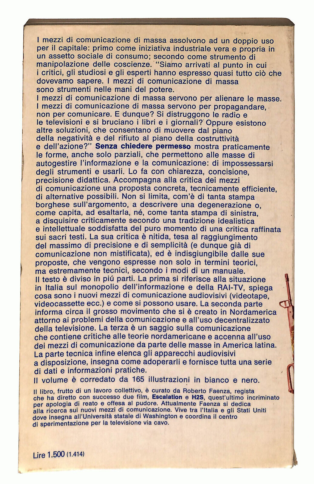 EBOND Senza Chiedere Permesso Di Roberto Faenza Libro LI023460