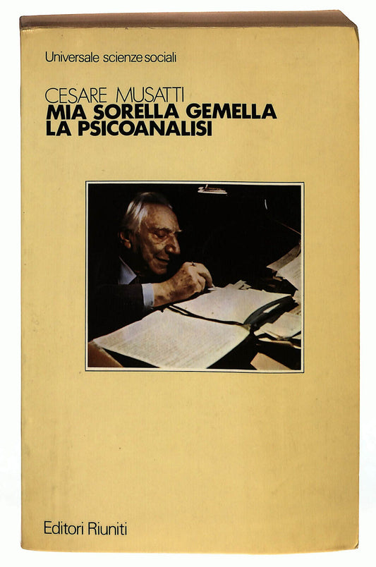 EBOND Mia Sorella Gemella La Psicoanalisi Di Cesare Musatti 1985 Libro LI023554