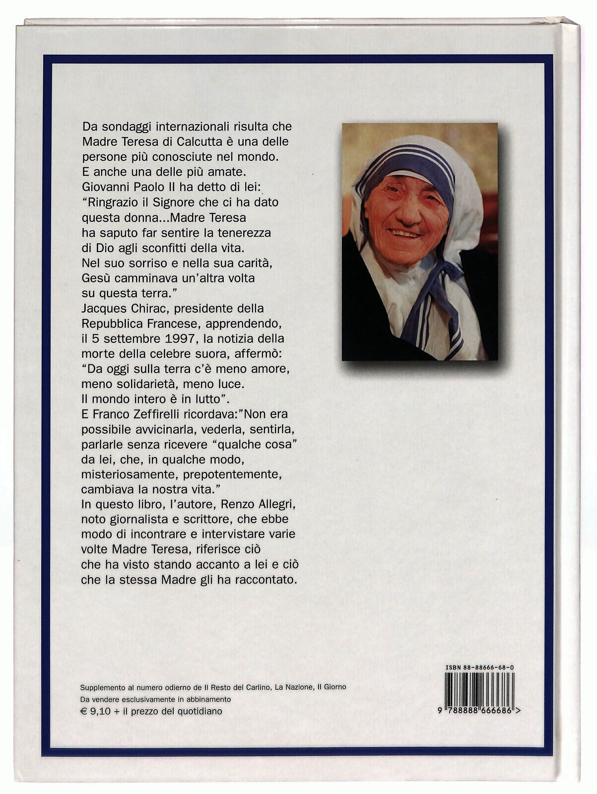 EBOND Madre Teresa Di Calcutta Di Renzo Allegri Libro LI023653