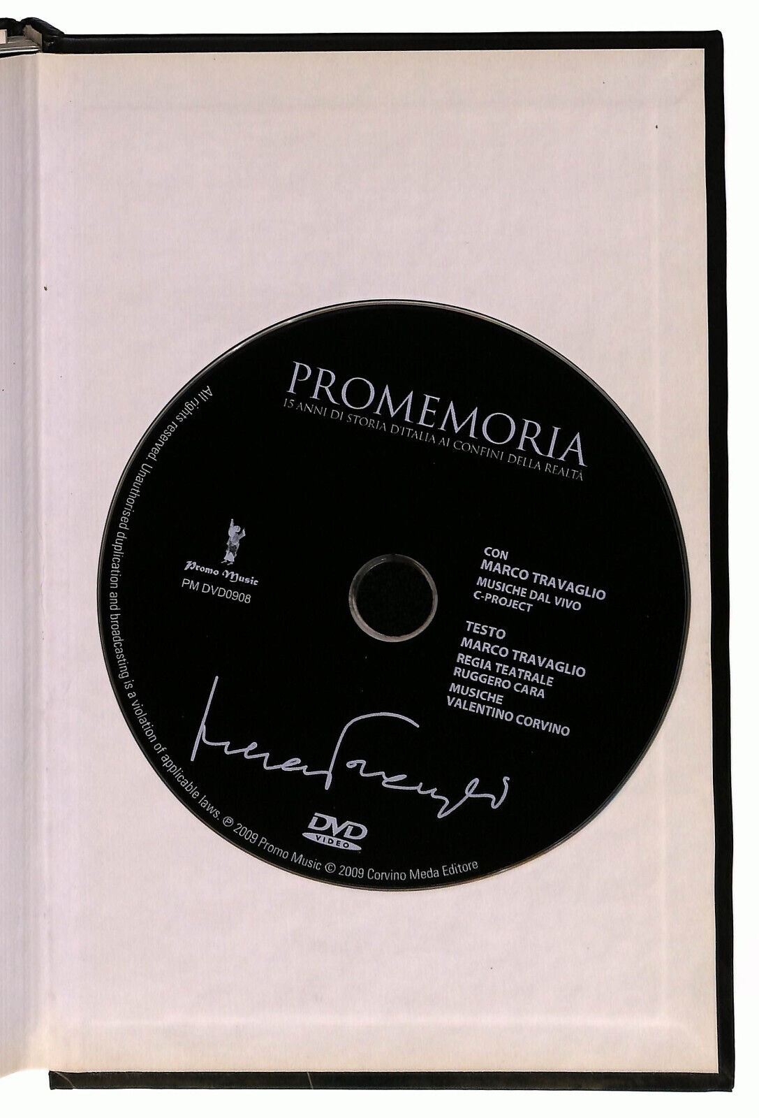 EBOND Promemoria Di Marco Travaglio Con DVD Libro LI023808