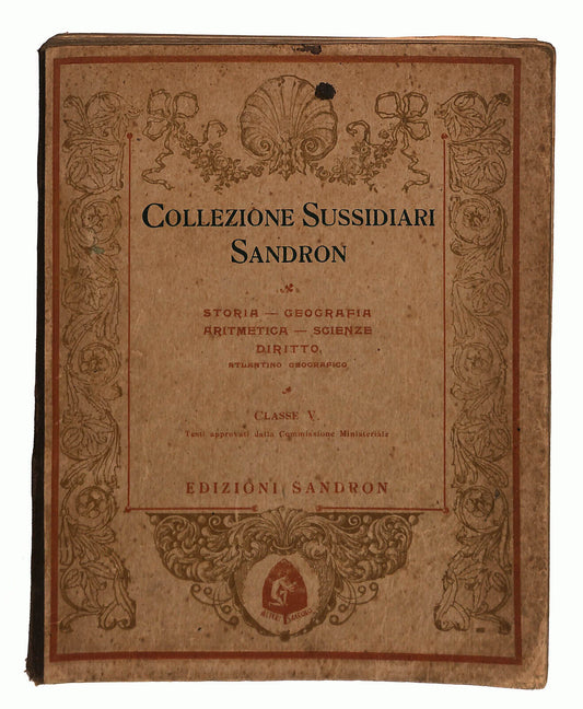 EBOND Collezione Di Sussidiari Classe V Sandron Editore 1927 Libro LI024006