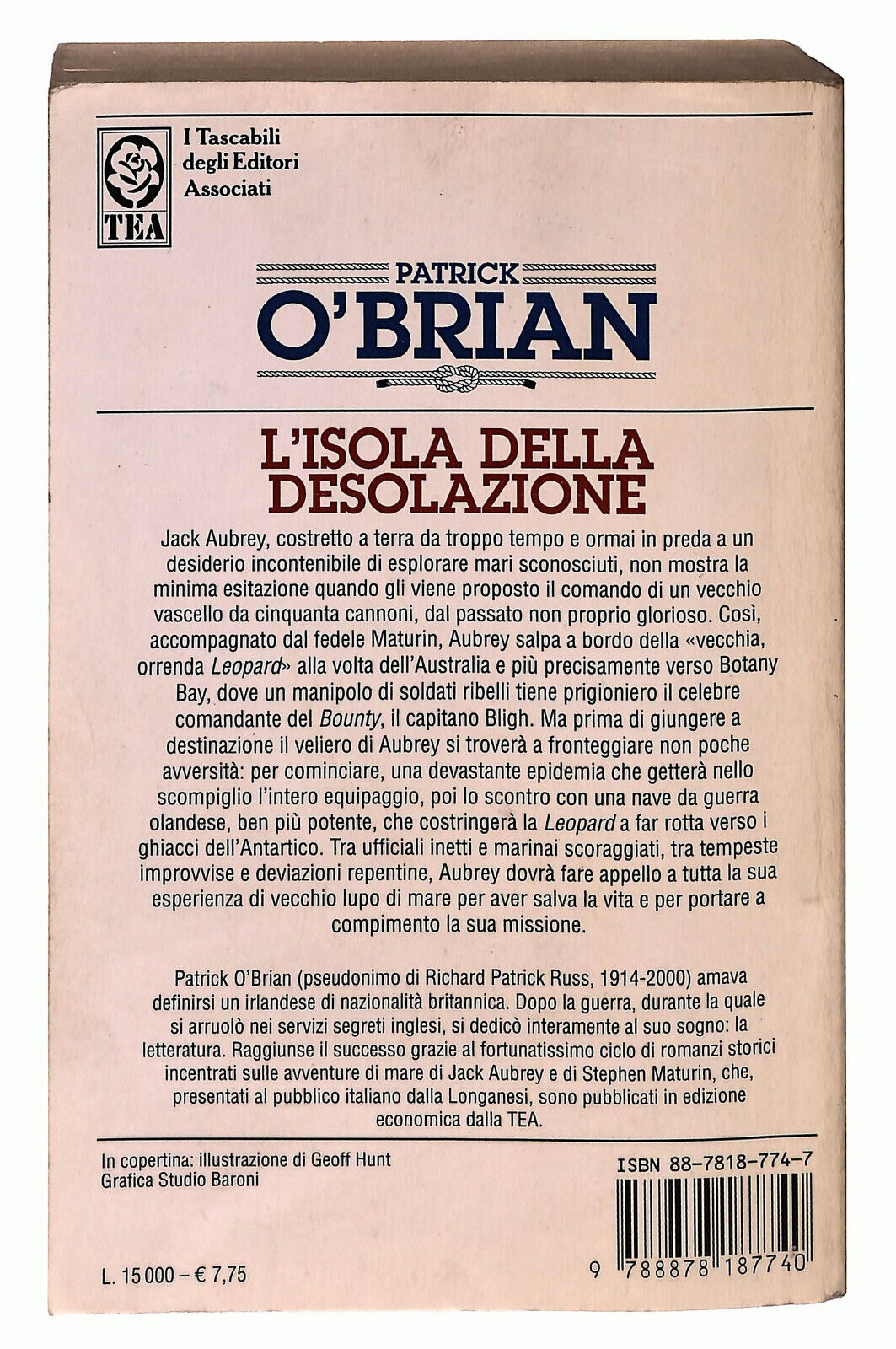 EBOND L'isola Della Desolazione Di Patrick O' Brian Libro LI024050