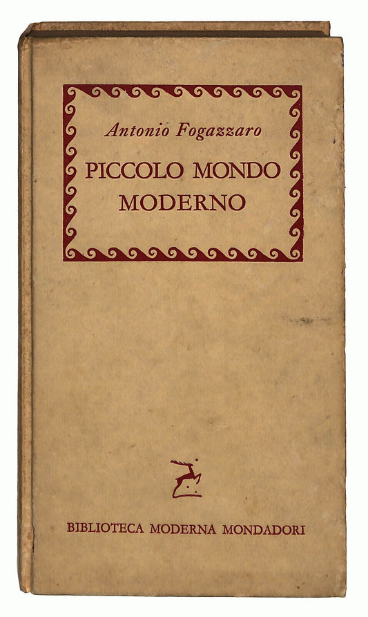 EBOND Piccolo Mondo Moderno Di Antonio Fogazzaro Libro LI024051