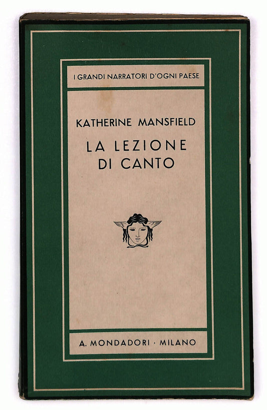 EBOND La Lezione Di Canto Di Katherine Mansfield Mondadori 1940 Libro LI024054