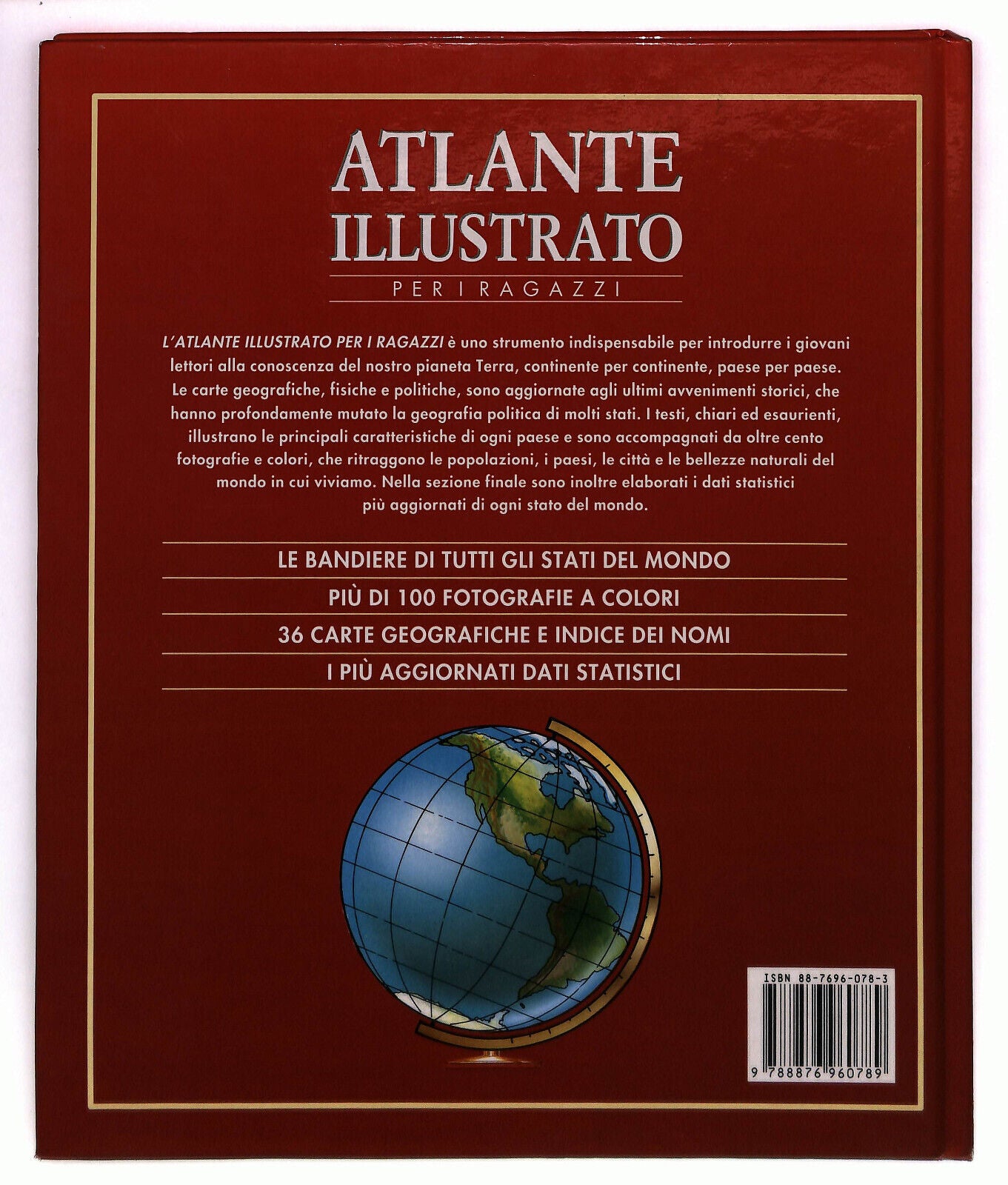 EBOND Atlante Illustrato Per i Ragazzi Vallardi Editore 1991 Libro LI024210