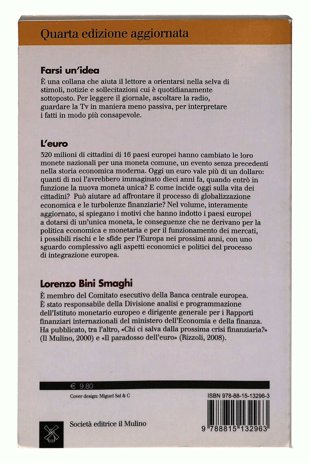 EBOND L'euro Di Lorenzo Bini Smaghi Libro LI024458