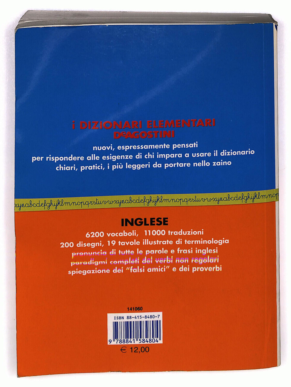 EBOND Il Dizionario Elementare Di Inglese De Agostini Libro LI024602