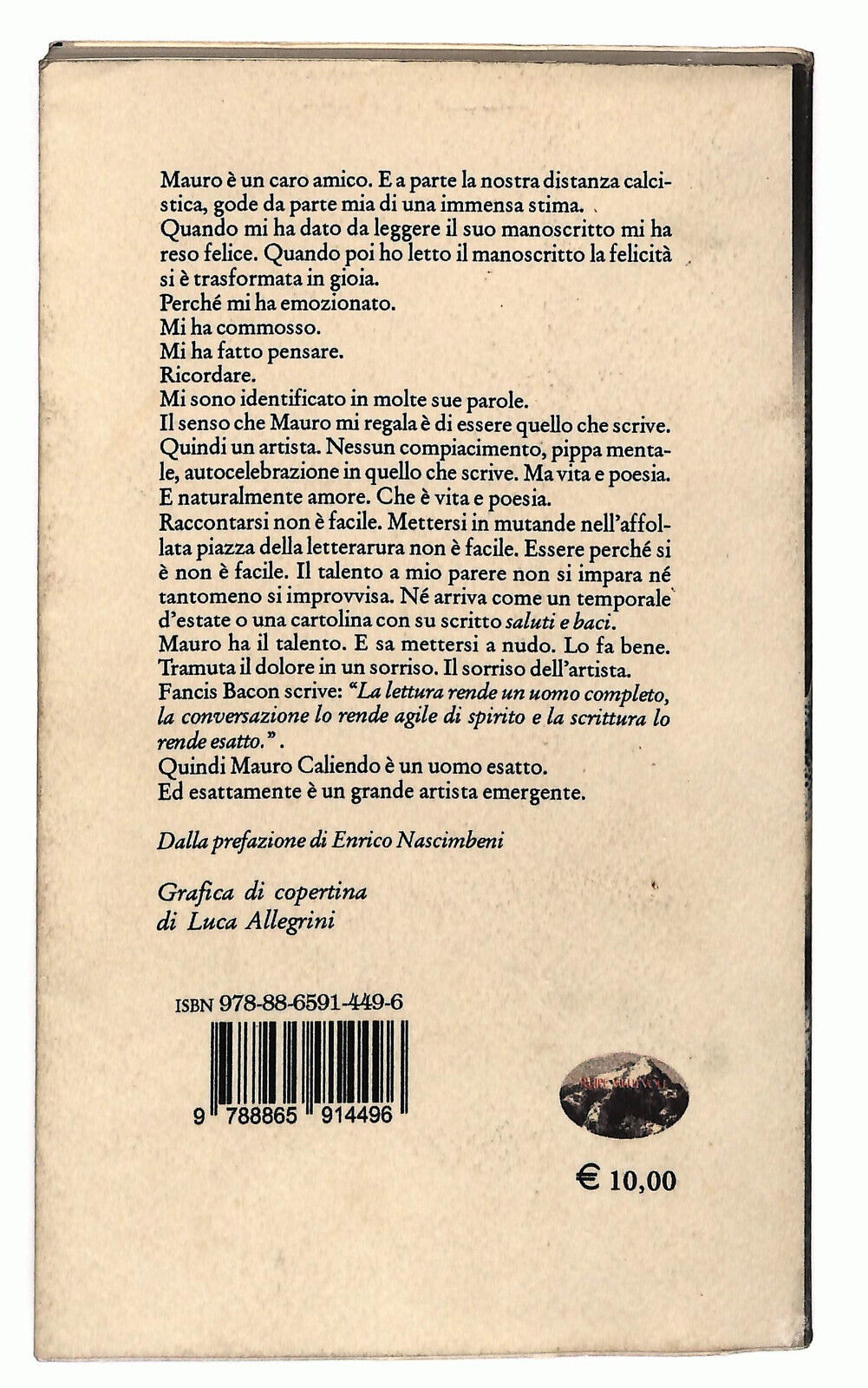 EBOND Non Sei Mai Andata Via Di Mauro Caliendo Libro LI024614