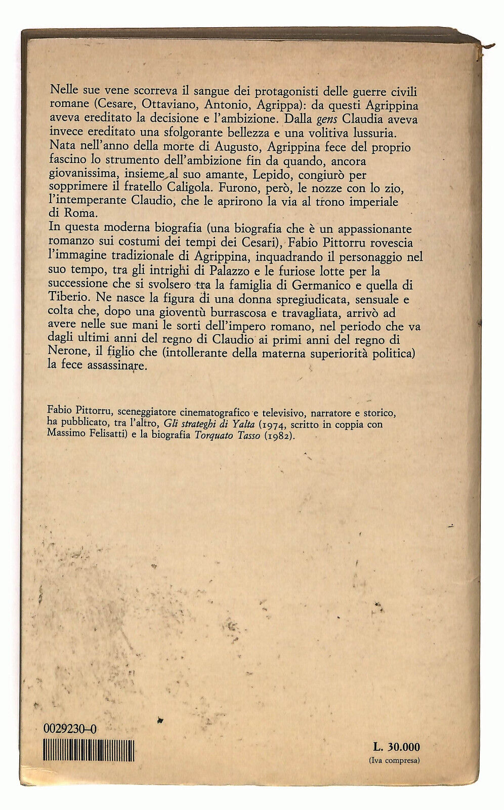 EBOND Agrippina Imperatrice Di Fabio Pittorru Libro LI024703
