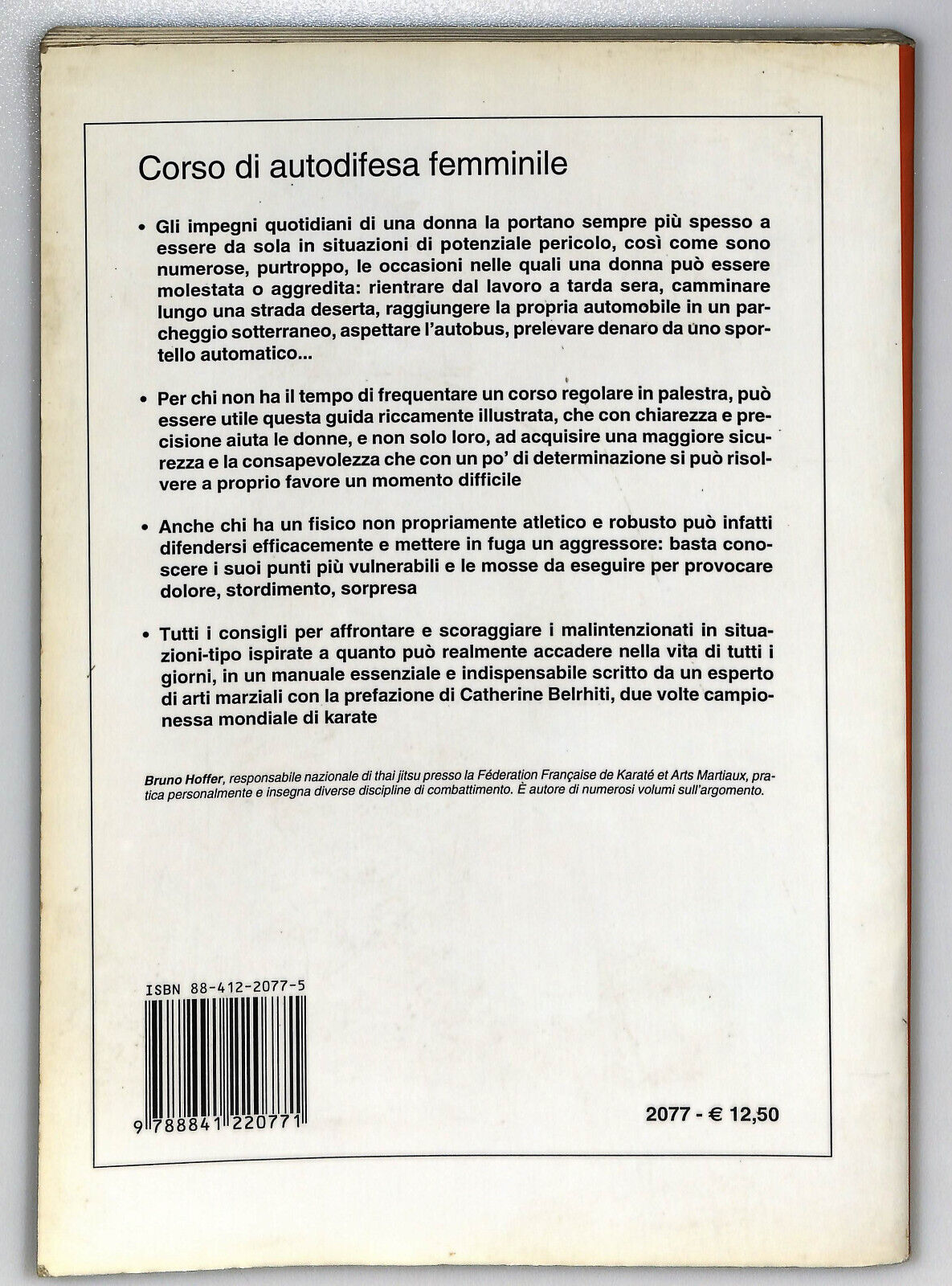 EBOND Corso Di Autodifesa Femminile Di Bruno Hoffer 2003 Libro LI025004