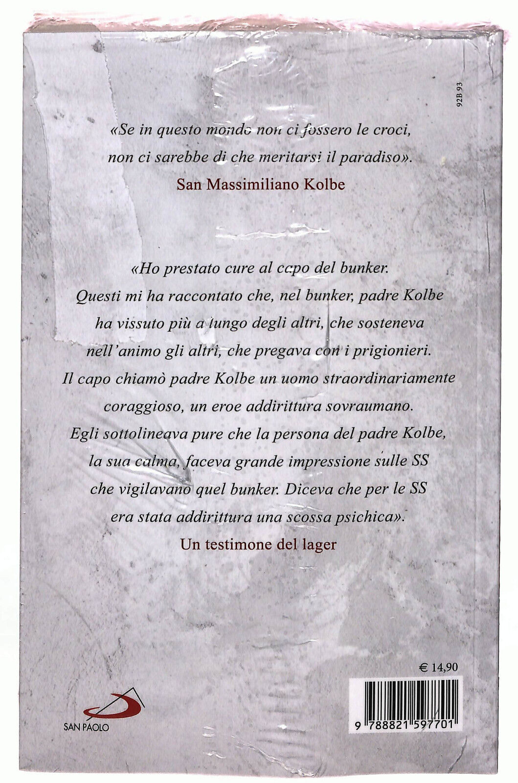 EBOND San Massimiliano Kolbe Di Severino Ragazzini Libro LI025009