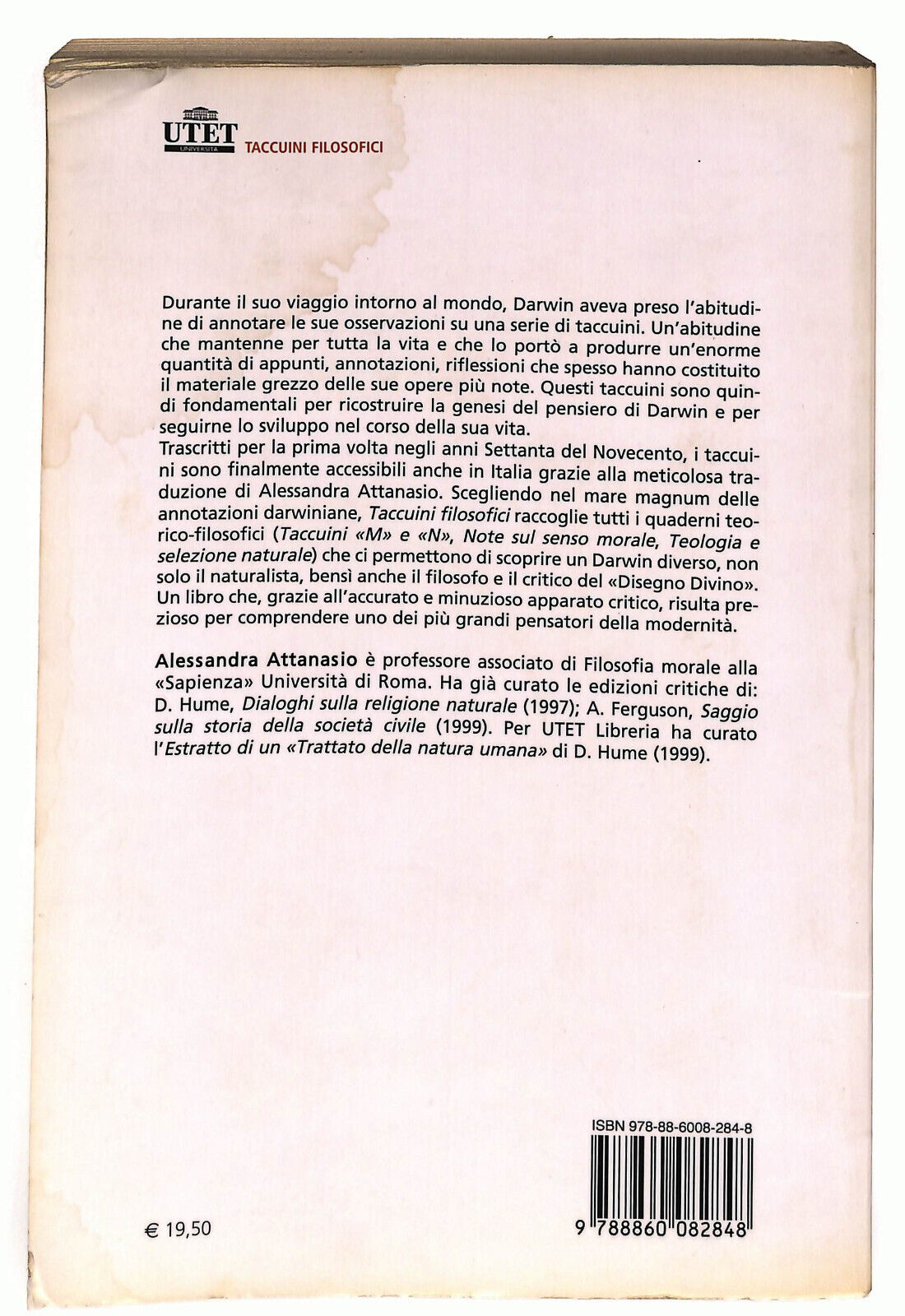 EBOND Taccuini Filosofici Di Charles Darwin Libro LI025050