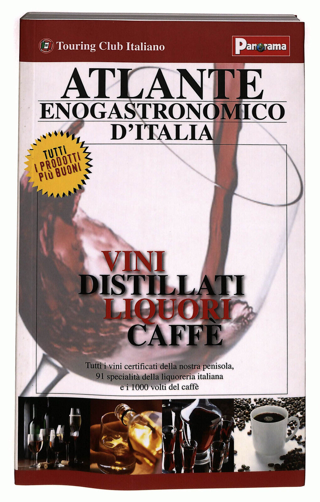 EBOND Atlante Enogastronomico D'italia N.1 Touring Club Italiano Libro LI025109