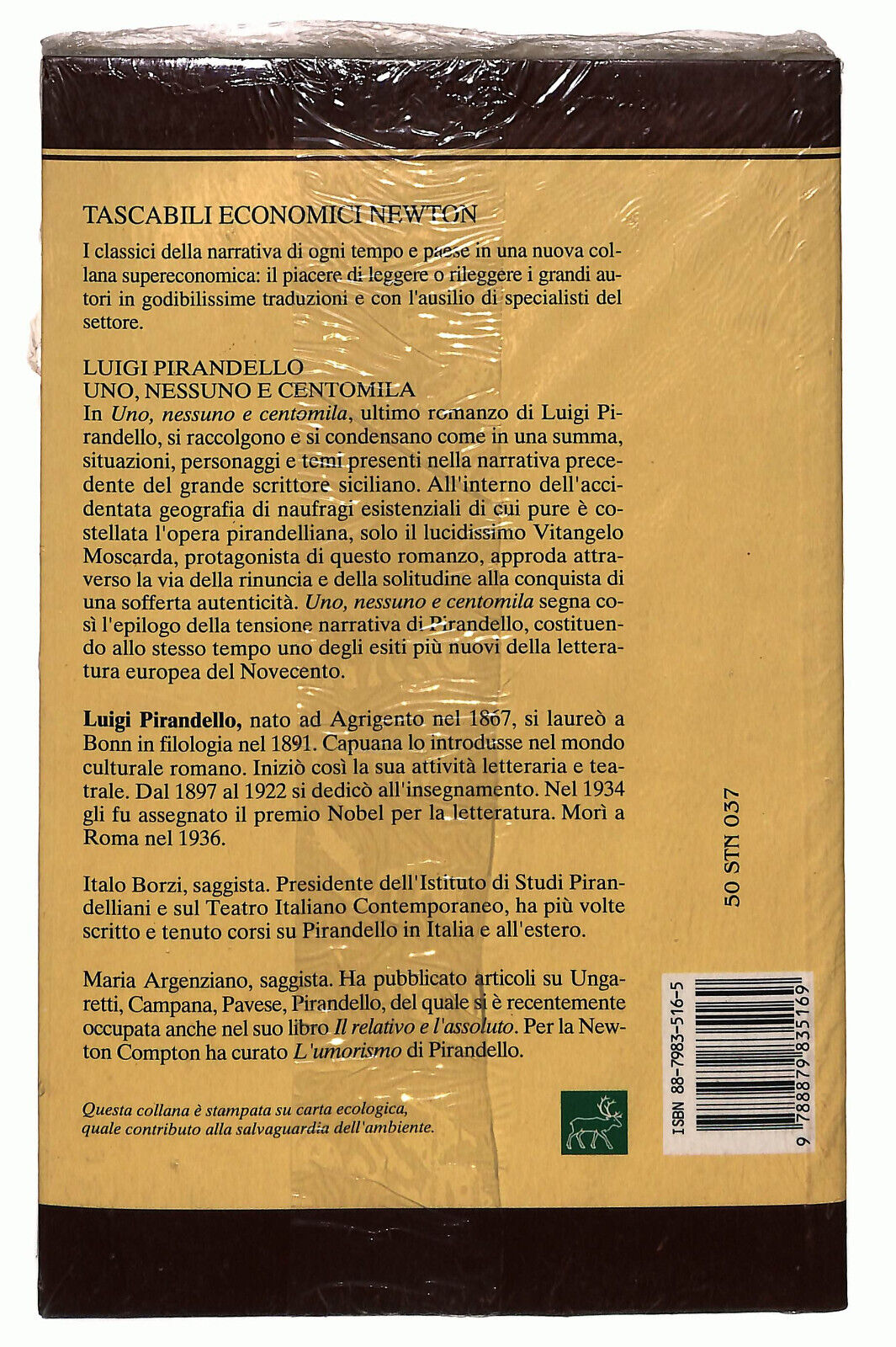 EBOND Uno, Nessuno e Centomila Di Luigi Pirandello Libro LI025456