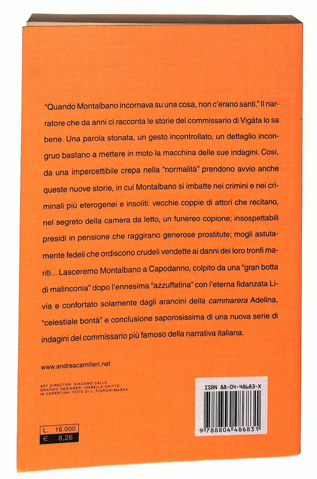 EBOND Gli Arancini Di Montalbano Di Andrea Camilleri Libro LI025502