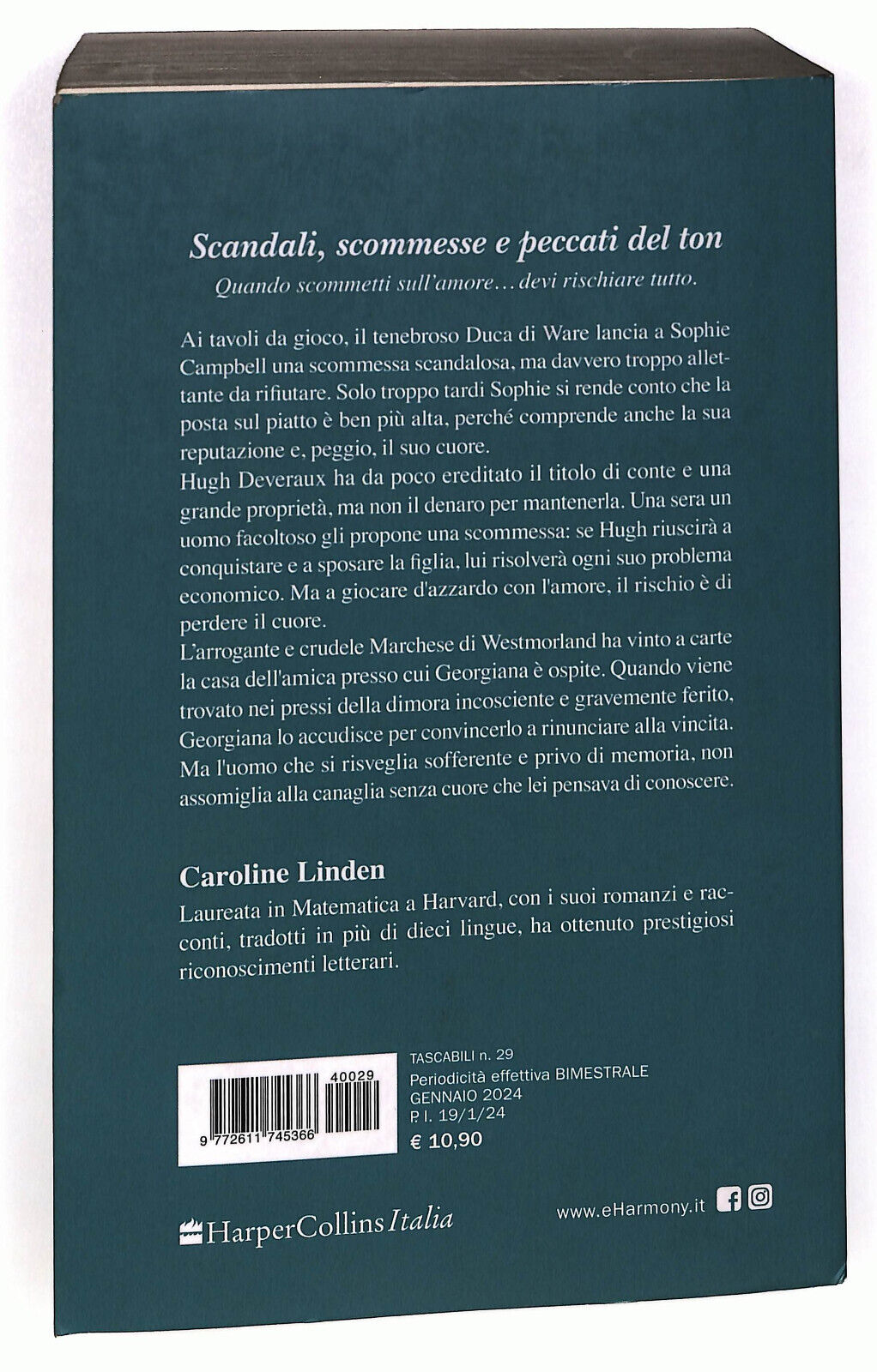 EBOND Scandali, Scommesse e Peccati Del Ton Di Caroline Linden Libro LI025560