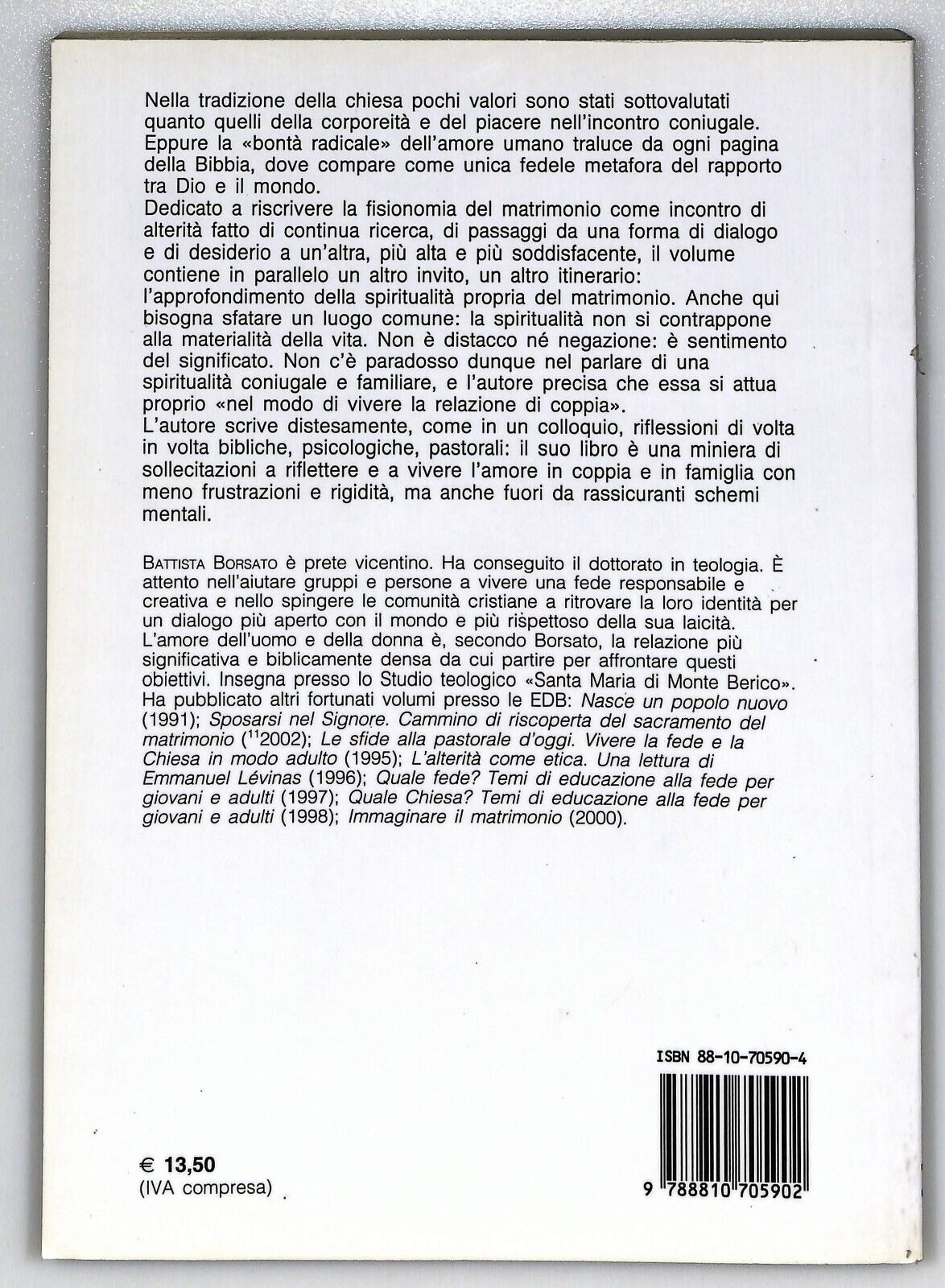 EBOND Vita Di Coppia Linee Di Spiritualita Coniugale e Familiare Libro LI025866