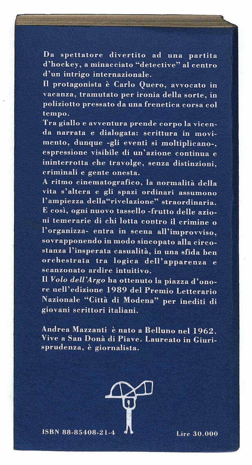 EBOND Il Volo Dell'argo Di Andrea Mazzanti Libro LI025954