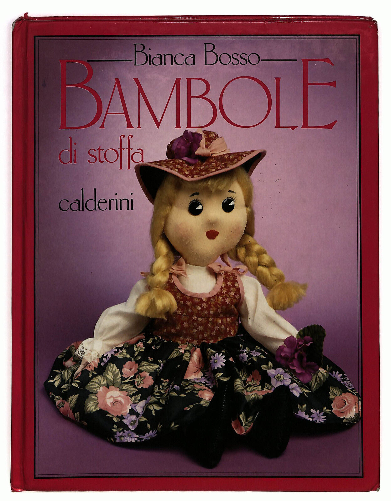 EBOND Bambole Di Stoffa Di Bianca Rosso Libro LI026013