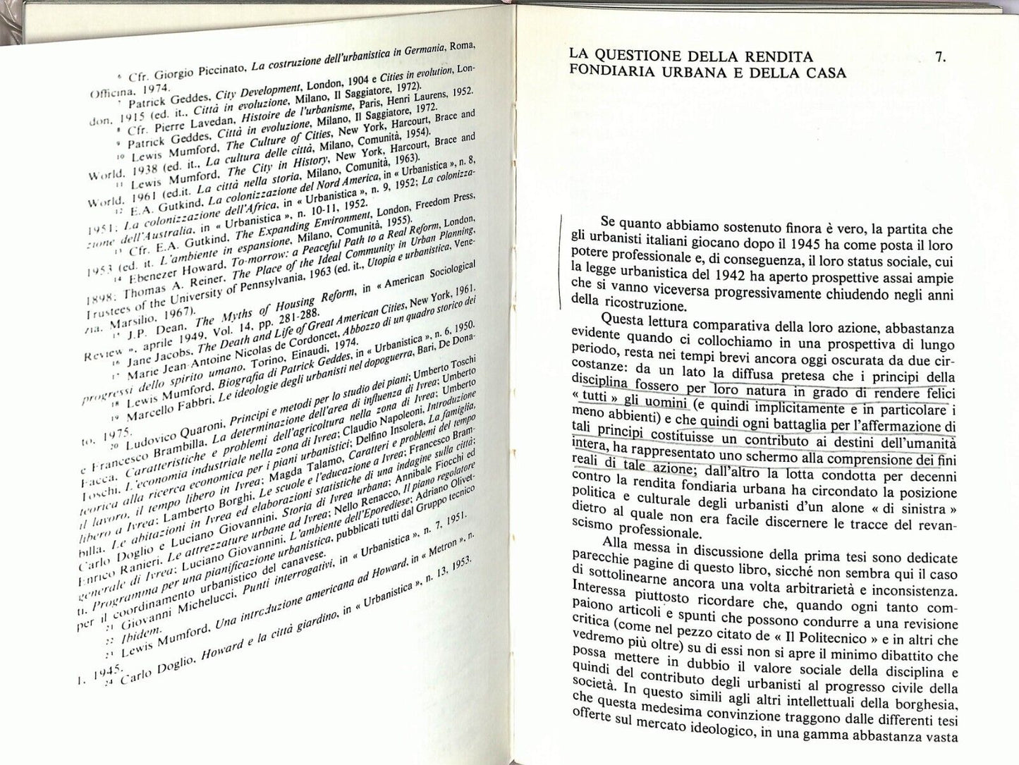 EBOND L'urbanistica In Italia Periodo Dello Sviluppo 1942-1980 Libro LI026150