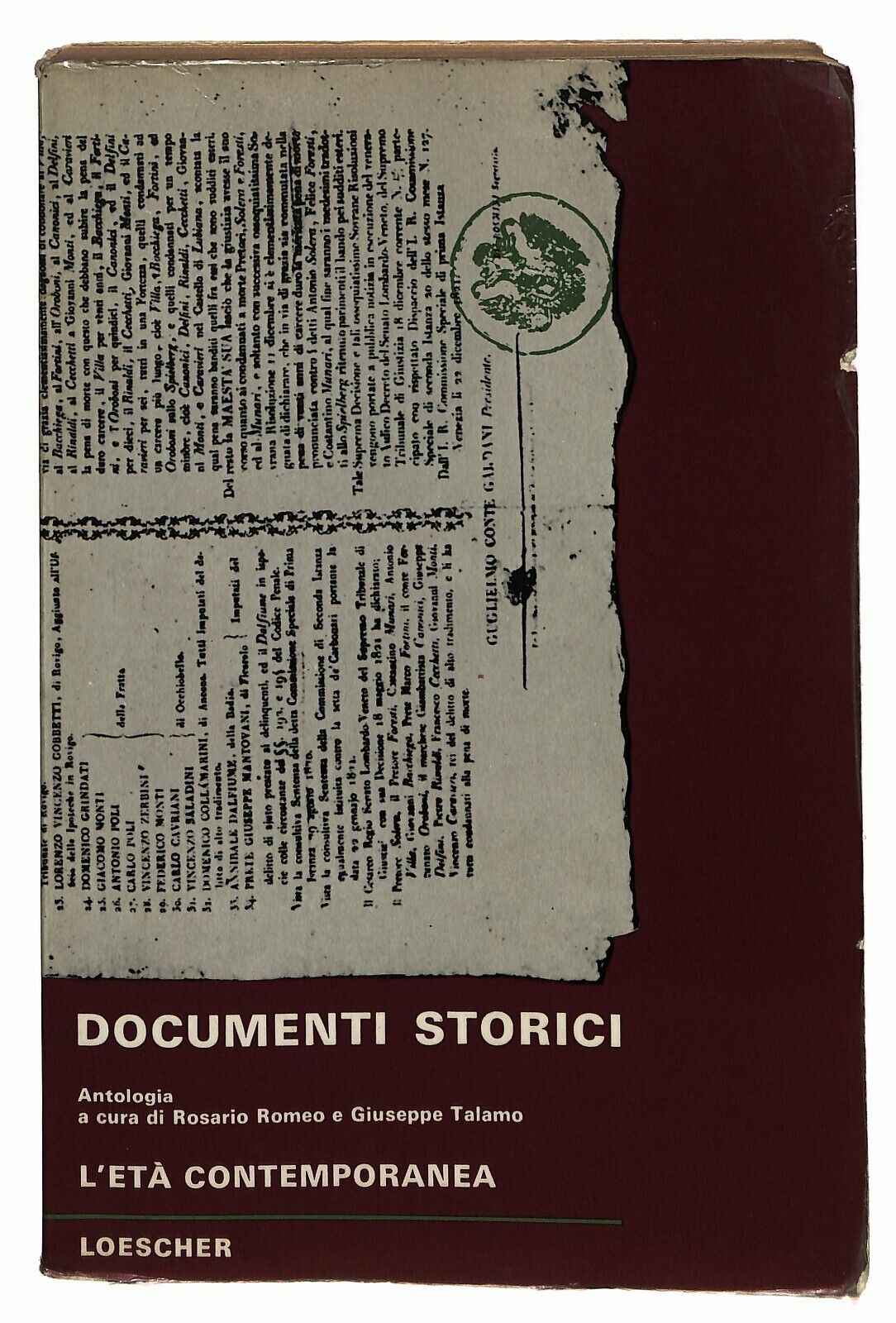 EBOND Documenti Storici L'eta Contemporanea 1966 Libro LI026153