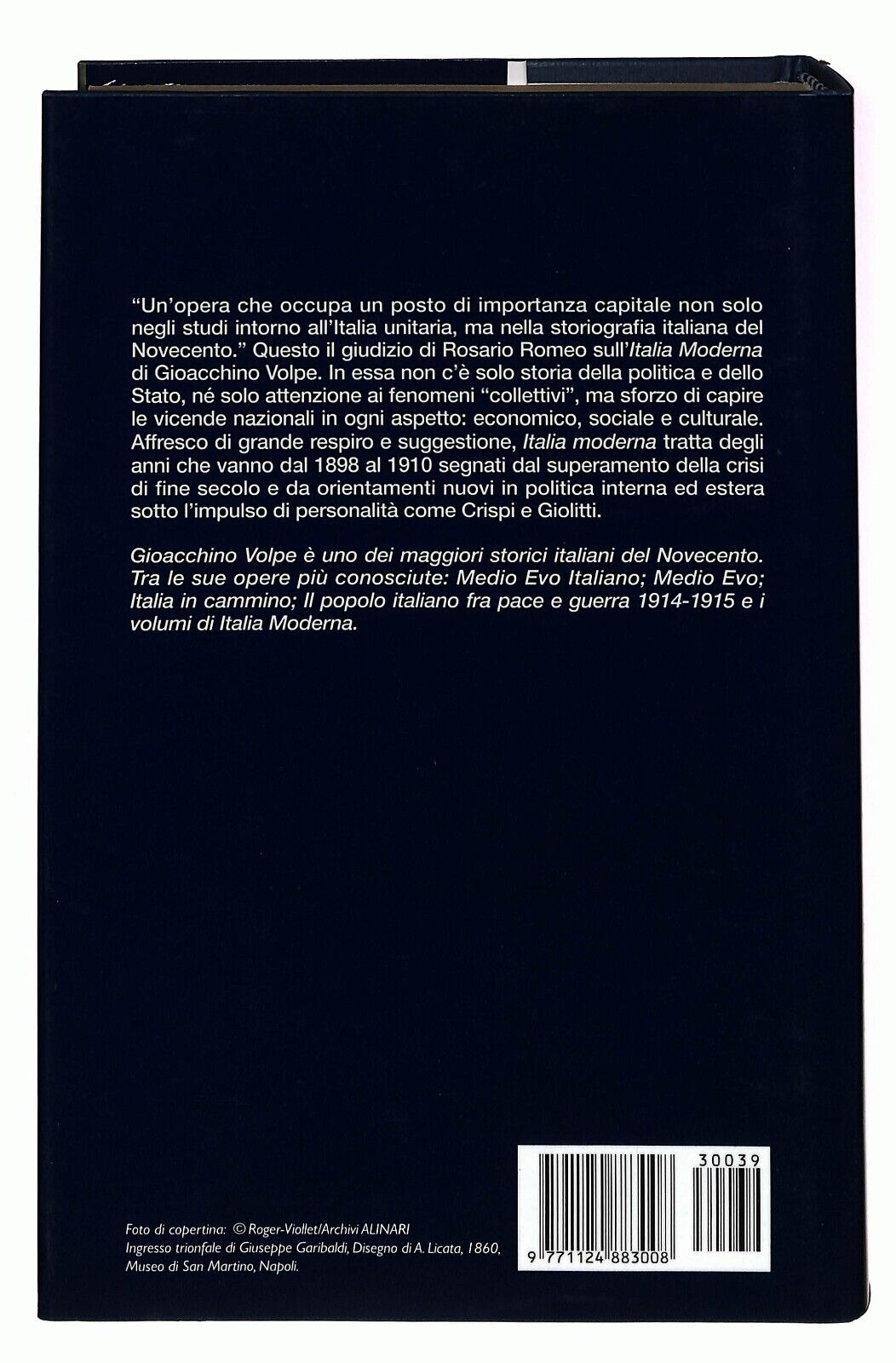 EBOND Storia D'italia Moderna 1815-1898 G. Volpe V.39 Il Giornale Libro LI026166