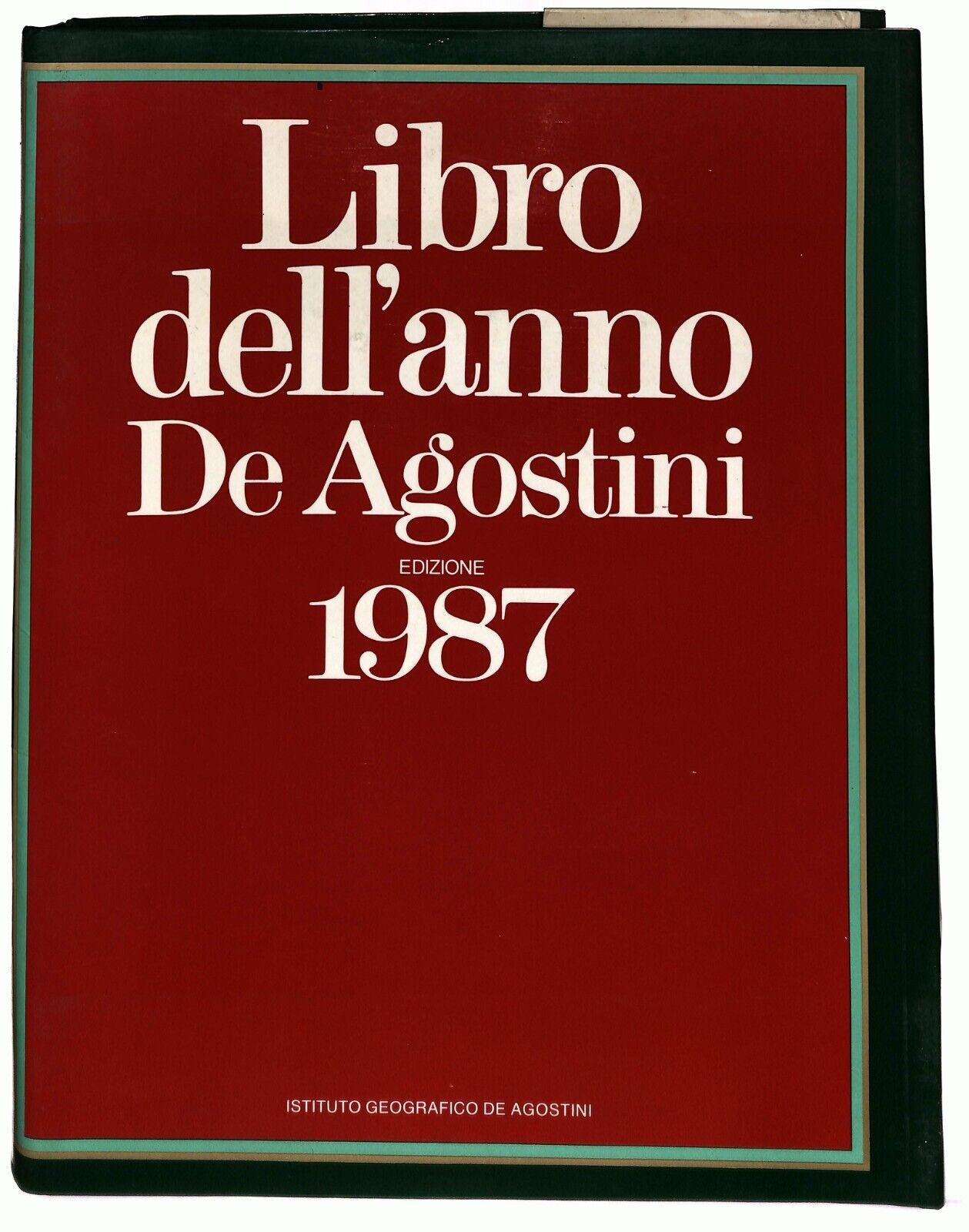 EBONDDell'anno Deagostini Avvenimenti 1986 Edizione 1987 Libro LI026250