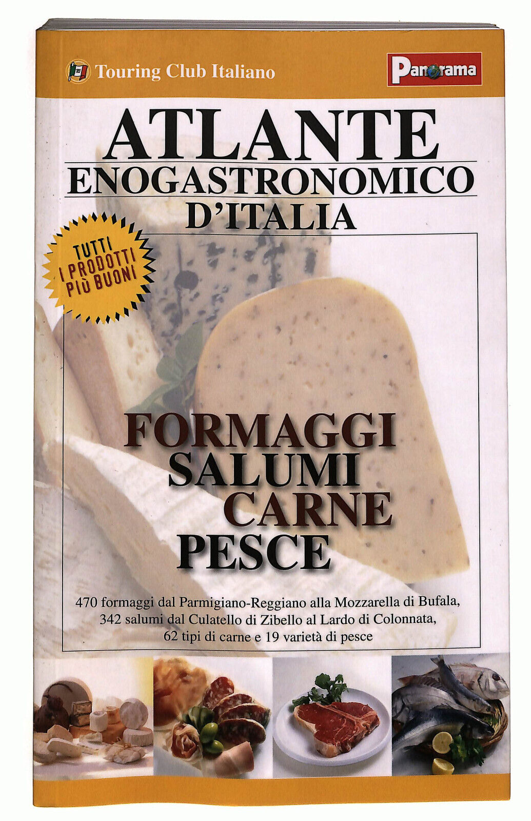 EBOND Atlante Enogastronomico D'italia N.3 Touring Club Italiano Libro LI026350