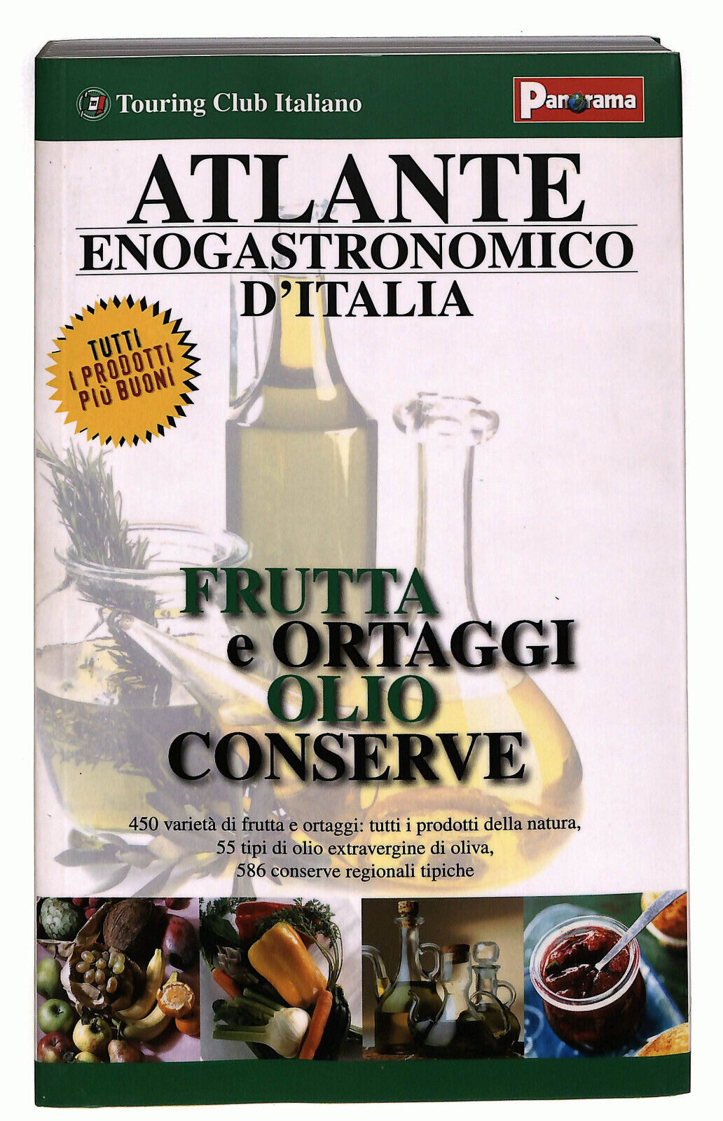 EBOND Atlante Enogastronomico D'italia N.4 Touring Club Italiano Libro LI026351