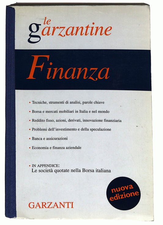 EBOND Enciclopedia Della Finanza Garzanti 2000 Libro LI026450