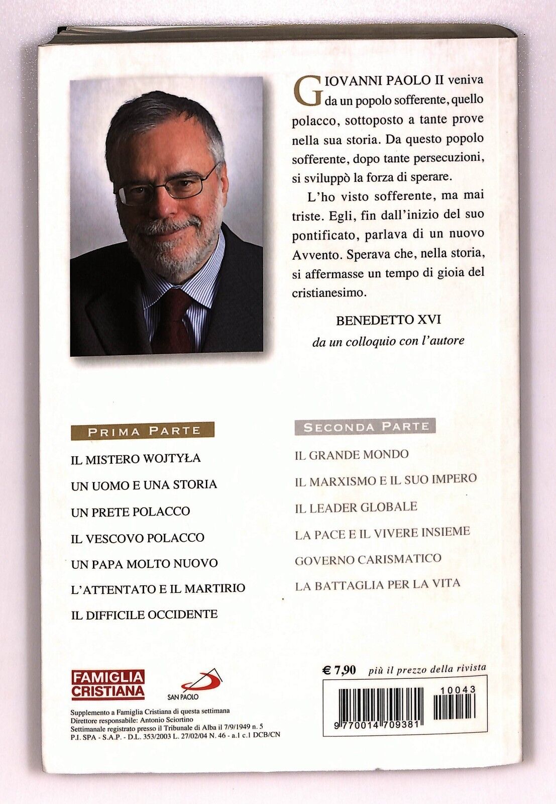 EBOND Giovanni Paolo Ii La Biografia Prima Parte Riccardi Libro LI026610