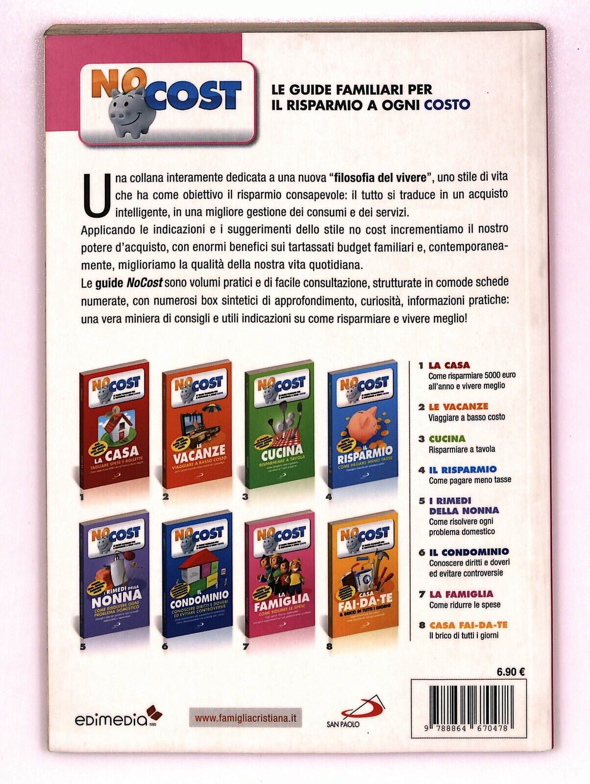 EBOND La Famiglia Come Ridurre Le Spese San Paolo 2010 Libro LI026612