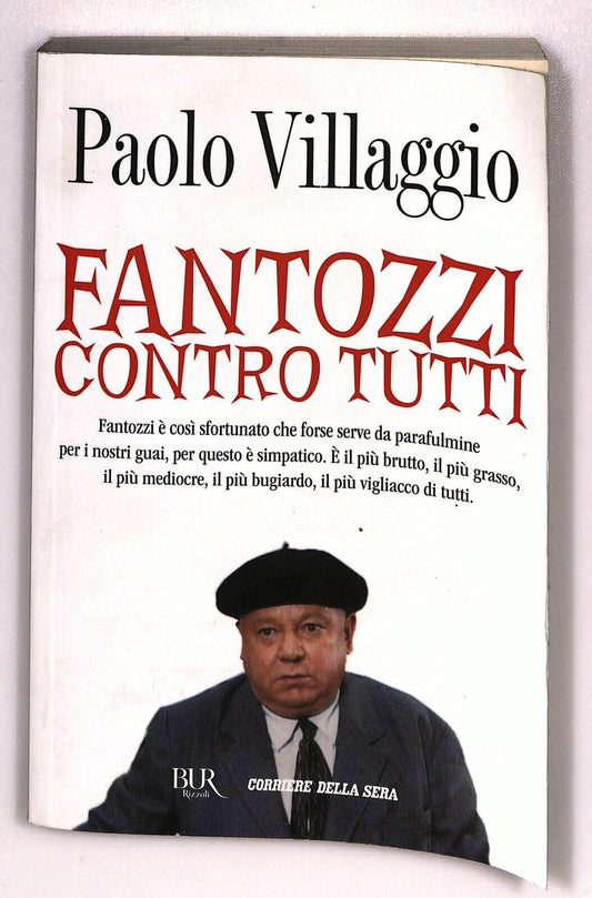 EBOND Fantozzi Contro Tutti Paolo Villaggio Corriere Della Sera Libro LI026664