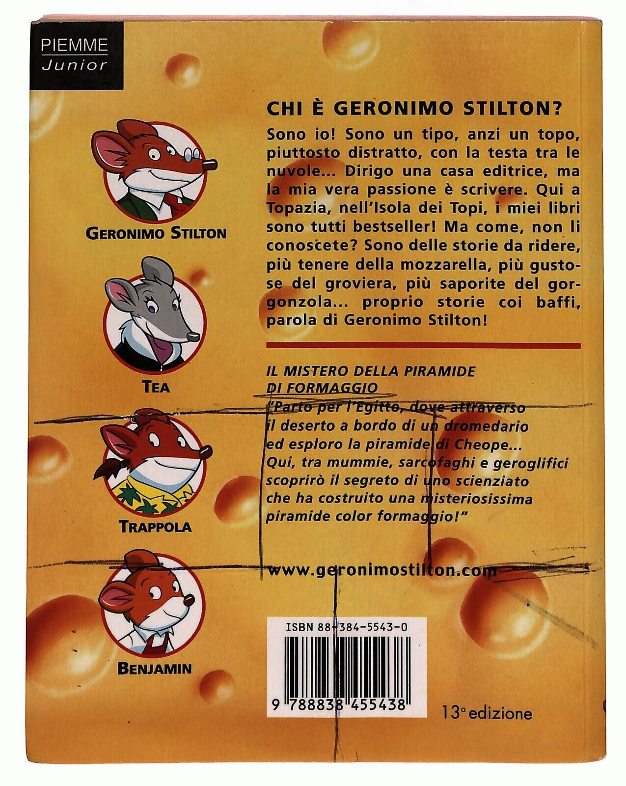 EBOND Geronimo Stilton Il Mistero Della Piramide Di Formaggio V20 Libro LI026764