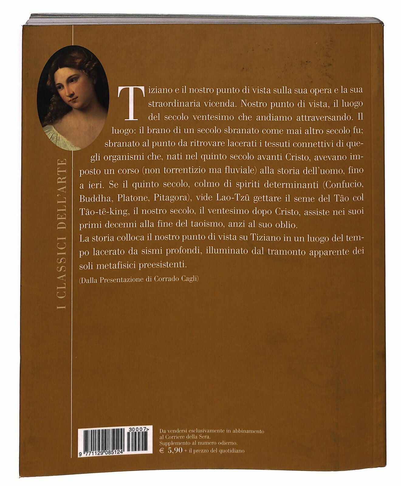 EBOND I Classici Dell'arte Tiziano Rizzoli Skira Corriere Sera Libro LI027068