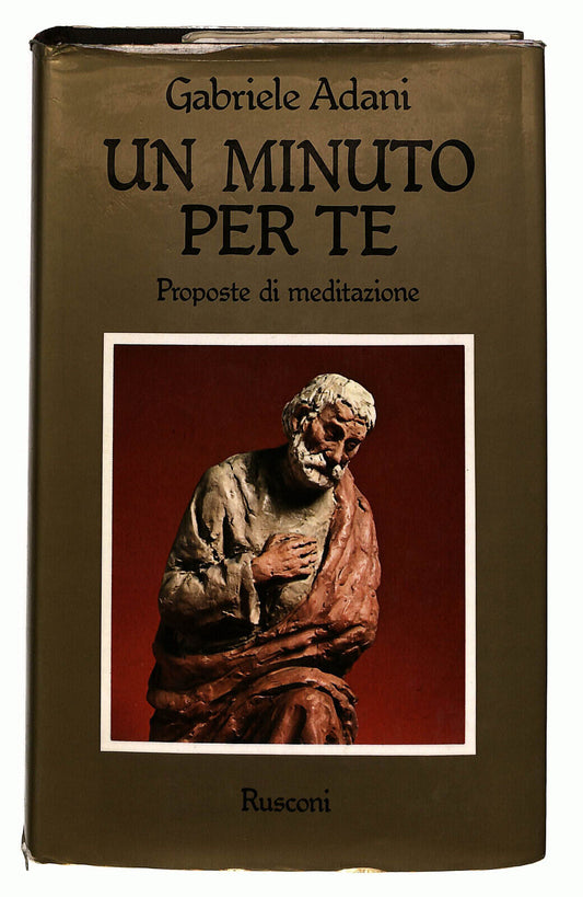 EBOND Un Minuto Per Te Di Gabriele Adani Libro LI027103