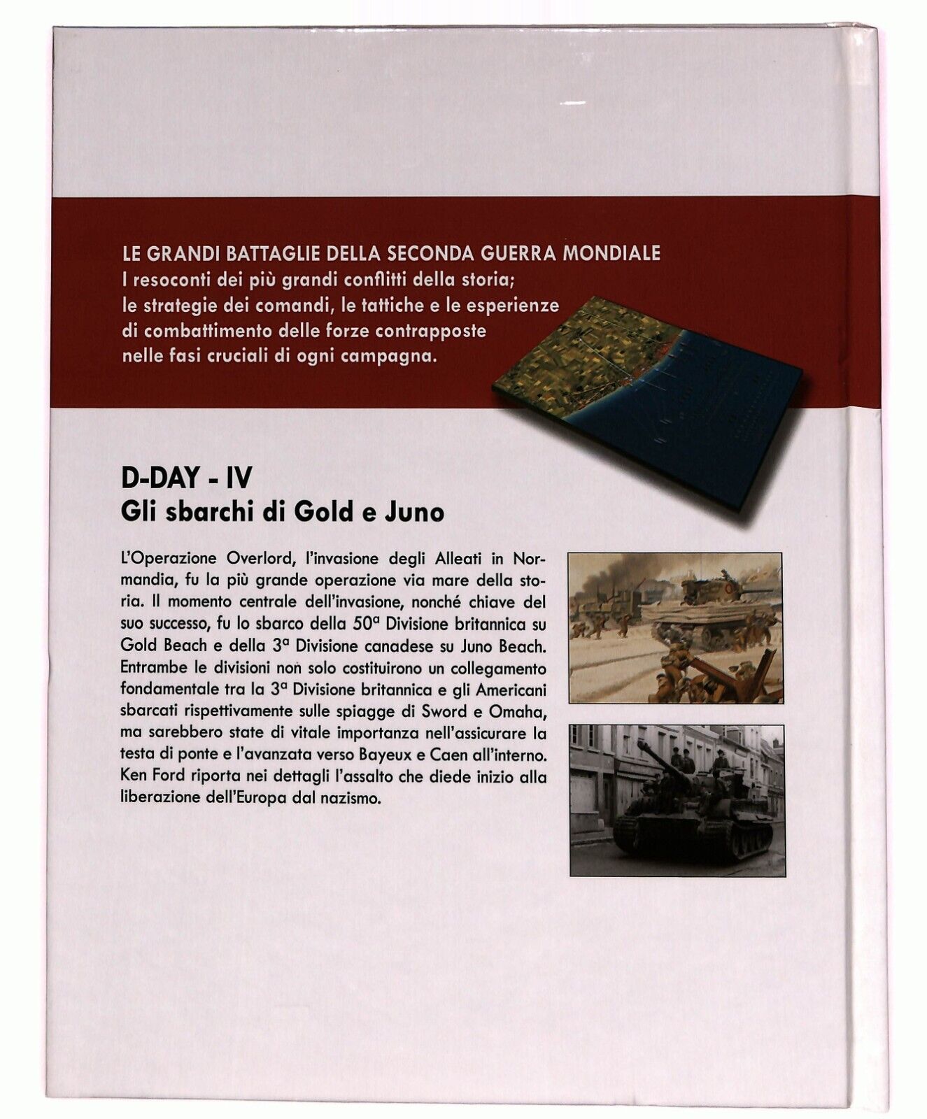 EBOND D-day - Iv Normandia 1944 Gli Sbarchi Di Gold e Juno Libro LI027201