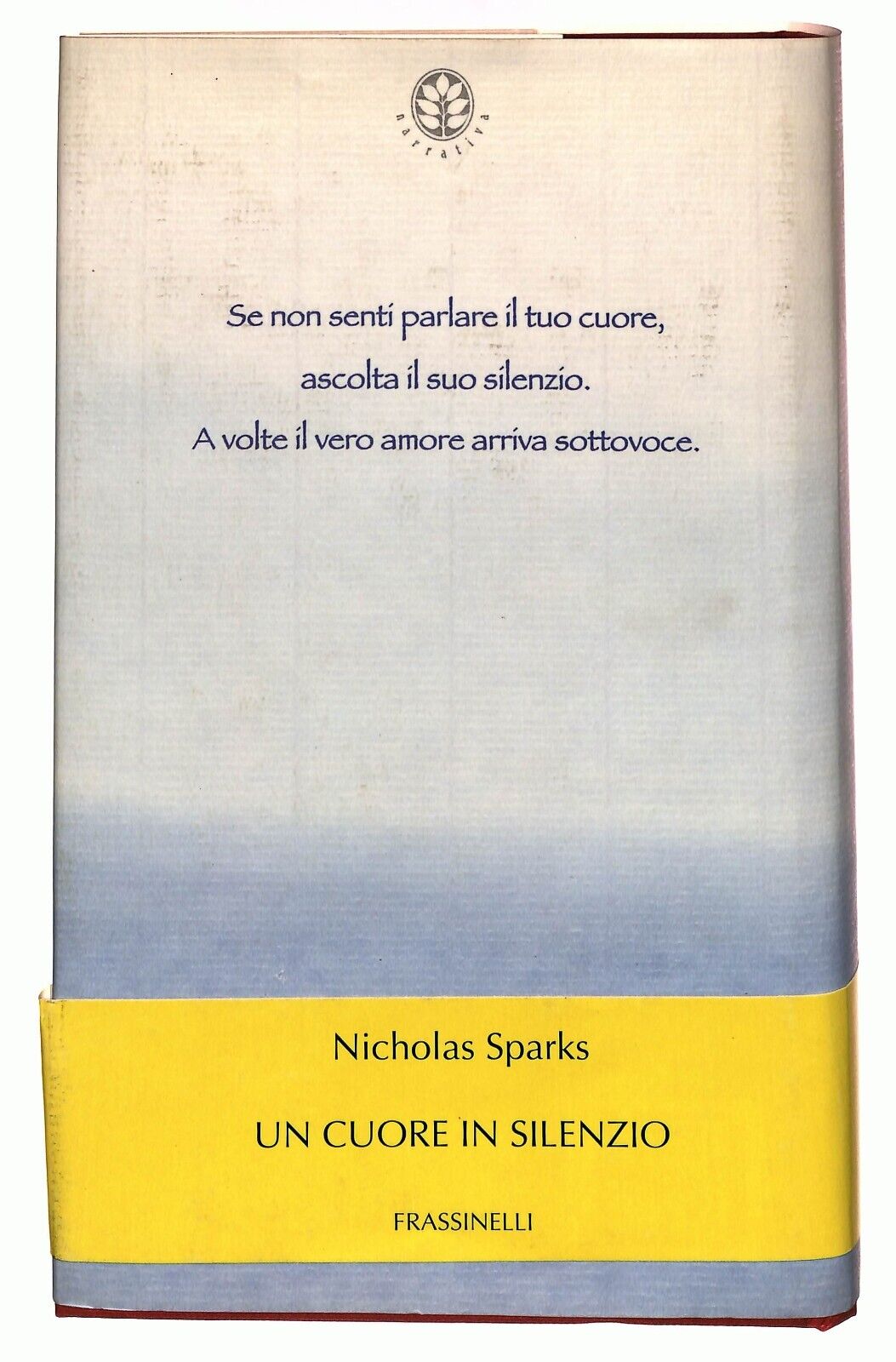 EBOND Un Cuore In Silenzio Nicholas Sparks Frassinelli 2000 Libro LI027304