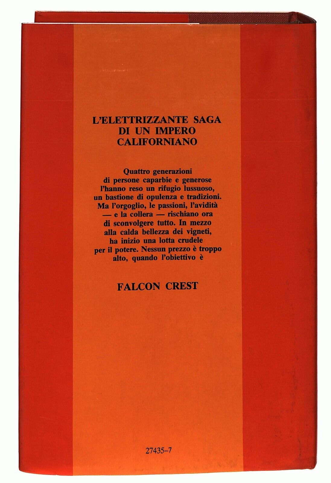 EBOND Falcon Crest Patrick Mann Mondadori 1985 Libro LI027407